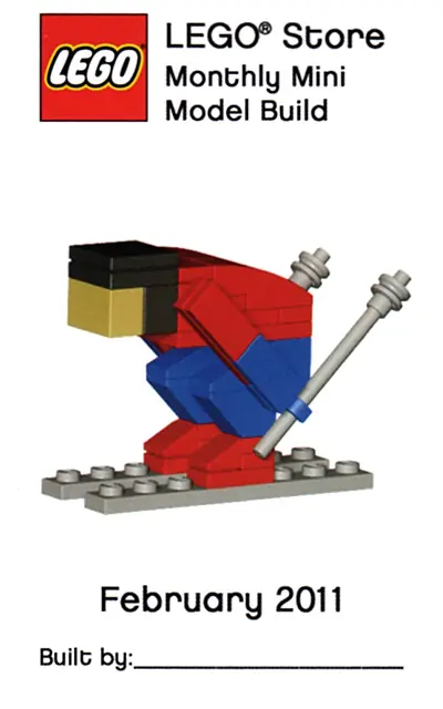 LEGO MMMB034 Skier