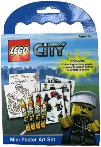LEGO POSTER City Police Mini Poster Art Set
