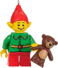 LEGO QXI7225 Hallmark Keepsake Christmas Tree Ornament - Elf and Teddy