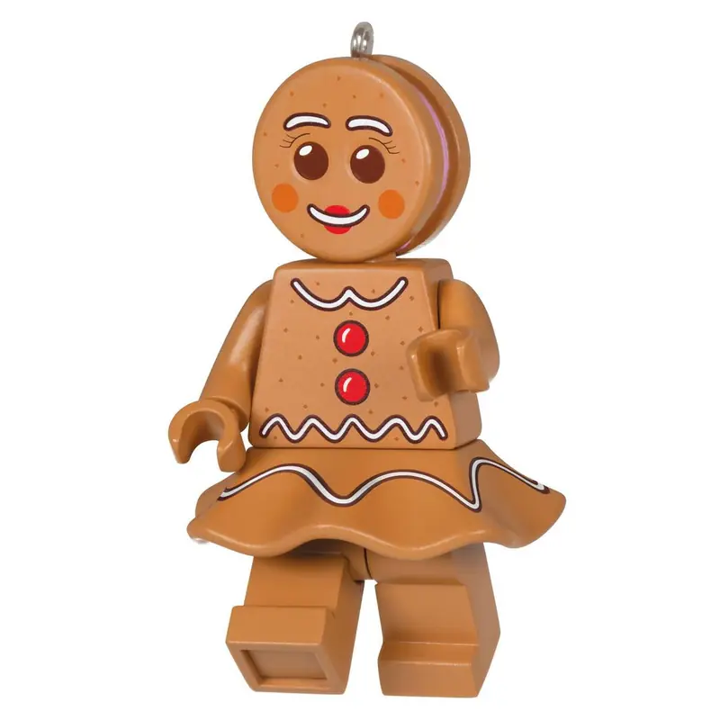LEGO QXI7329 Hallmark Keepsake Christmas Tree Ornament - Gingerbread Woman