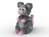 LEGO RAT Easy Build Building Happening Rat