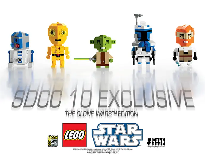 LEGO SDCC2010 CubeDude - The Clone Wars Edition
