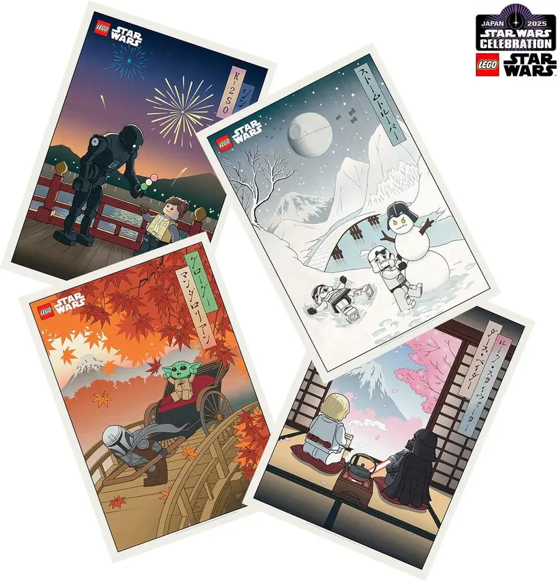LEGO SWC2025ART Star Wars Celebration Japan 2025 Art Prints