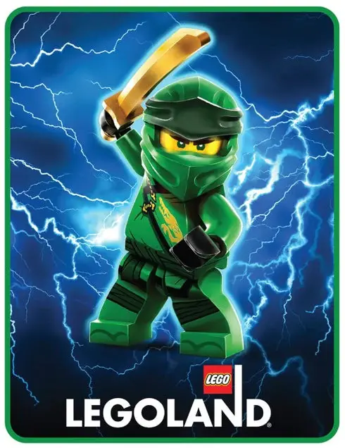 LEGO THROW LEGOLAND Lloyd Free Energy Throw