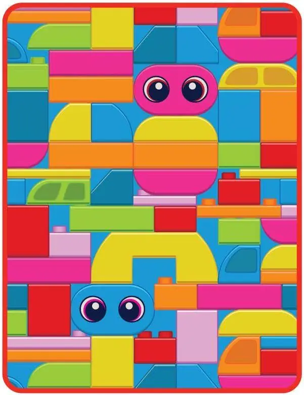 LEGO THROW DUPLO Land Plush Throw
