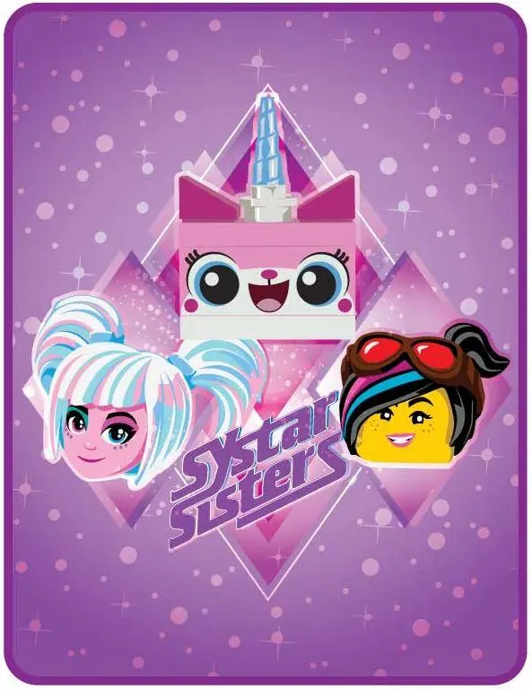 LEGO THROW Systar Sisterhood Plush Throw