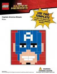 LEGO TRUCAPAM Captain America Mosaic