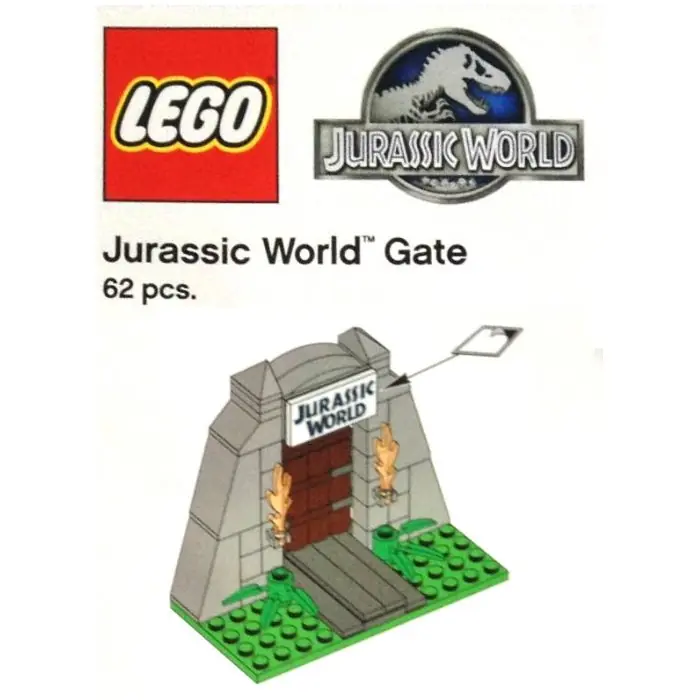 LEGO TRUJWGATE Jurassic World Gate