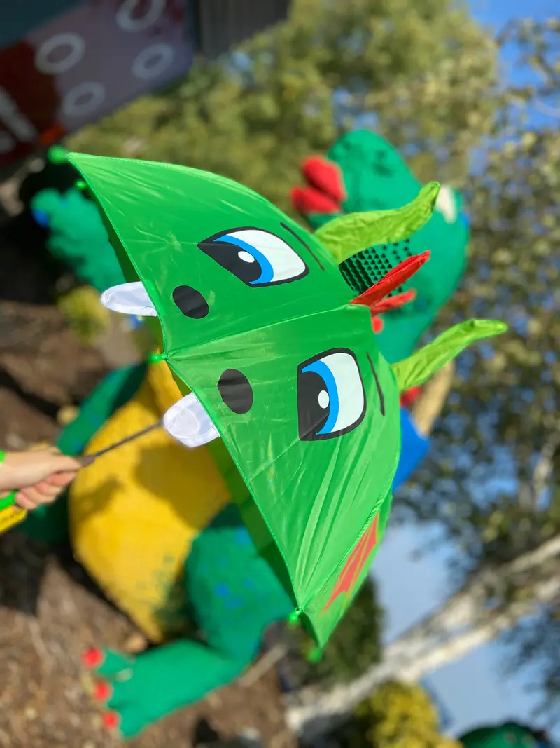 LEGO UMBRELLA Kids LEGOLAND Dragon Umbrella