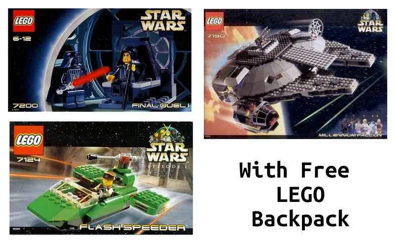 LEGO VP Star Wars Pakiet wartościowy z plecakiem LEGO gratis