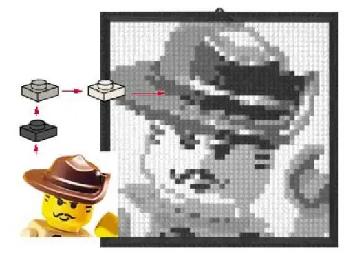 LEGO k34433 Lego Mosaic Johnny Thunder