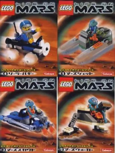 LEGO kabmars Life on Mars 4-Pack